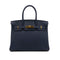 HERMES BIRKIN 30 BLUE NUIT TOGO HAND BAG W GHW 90306279 - PURPOSE