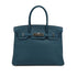 HERMES BIRKIN 30 COLVERT TAURILLON CLEMENCE HAND BAG □R PALLADIUM HARDWARE 90307909 - PURPOSE