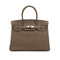 HERMES BIRKIN 30 ETOUPE TOGO HAND BAG R PALLADIUM HARDWARE 90310322 - PURPOSE