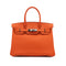 HERMES BIRKIN 30 ORANGE TOGO HAND BAG □N PALLADIUM HARDWARE 90308975 - PURPOSE