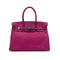 HERMES BIRKIN 30 ROSE PURPLE TOGO HAND BAG A PHW 90303612 - PURPOSE