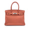 HERMES BIRKIN 30 ROSY TAURILLON CLEMENCE HAND BAG 2013 SQUARE Q PALLADIUM HARDWARE 90311053 - PURPOSE