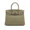 HERMES BIRKIN 30 SAUGE TAURILLON CLEMENCE HAND BAG 2016 X STAMP PALLADIUM HARDWARE 90310829 - PURPOSE