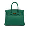 HERMES BIRKIN 30 VERT VERTIGO EVERCOLOR HAND BAG C GOLD HARDWARE 90292866 - PURPOSE