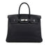 HERMES BIRKIN 35 BLUE INDIGO TOGO HAND BAG □D PHW 90306276 - PURPOSE