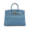 HERMES BIRKIN 35 BLUE JEAN SWIFT HAND BAG □B GOLD HARDWARE 90309820 - PURPOSE