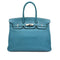 HERMES BIRKIN 35 BLUE JEAN TOGO HAND BAG □I PHW 90307206 - PURPOSE