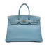 HERMES BIRKIN 35 BLUE JEAN VEAU EPSOM HAND BAG □K SHW 90302855 - PURPOSE