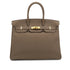 HERMES BIRKIN 35 ETOUPE TOGO HAND BAG A GHW 90306846 - PURPOSE