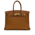 HERMES BIRKIN 35 GOLD TOGO HAND BAG □G GHW 90302188 - PURPOSE