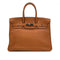 HERMES BIRKIN 35 GOLD VEAU SWIFT HAND BAG □K PALLADIUM HARDWARE 90304186 - PURPOSE