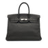 HERMES BIRKIN 35 GRAPHITE TOGO HAND BAG □F PALLADIUM HARDWARE 90308964 - PURPOSE