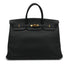 HERMES BIRKIN 40 BLACK TOGO HAND BAG □D GHW 90303485 - PURPOSE
