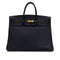 HERMES BIRKIN 40 BLUE INDIGO TOGO HAND BAG □D GHW 90299751 - PURPOSE