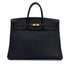 HERMES BIRKIN 40 BLUE INDIGO TOGO HAND BAG □D GHW 90299751 - PURPOSE