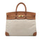 HERMES BIRKIN 40 GOLD COUCHEVEL TOILE H HAND BAG □B GOLD HARDWARE 90304187 - PURPOSE