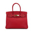 HERMES CANDY BIRKIN 30 ROUGE CASAQUE BLUE THALASSA VEAU EPSOM HAND BAG 2012 SQUARE P GOLD HARDWARE 90311264 - PURPOSE