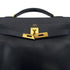 HERMES KELLY 32 RETOURNE BLUE MARINE COUCHEVEL HAND SHOULDER BAG 1992 CIRCLE V GOLD HARDWRE 90311824
