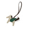 HERMES BAG CHARM RODEO PEGASUS PM CRAIE CHOCOLAT VERT MOYEN AGNEAU MILO 2024 W 90311993