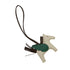 HERMES BAG CHARM RODEO PEGASUS PM CRAIE CHOCOLAT VERT MOYEN AGNEAU MILO 2024 W 90311993