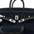 HERMES BIRKIN 25 CARGO BLUE MARINE BALCK VEAU SWIFT TOILE H HAND BAG 2020 Y PALLADIUM HARDWARE 90312704