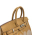 HERMES BIRKIN 25 IN & OUT BISCUIT VEAU SWIFT HAND BAG 2023 B PALLADIUM HARDWARE 90312698