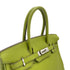 HERMES BIRKIN 30 ANIS GREEN TOGO HAND BAG 2006 SQUARE J PALLADIUM HARDWARE 90312504