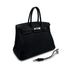 HERMES BIRKIN 35 BLACK TOGO HAND BAG 2006 SQUARE J PALLADIUM HARDWARE 90312933