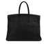 HERMES BIRKIN 35 BLACK TOGO HAND BAG 2006 SQUARE J PALLADIUM HARDWARE 90312933