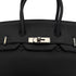 HERMES BIRKIN 35 BLACK TOGO HAND BAG 2006 SQUARE J PALLADIUM HARDWARE 90312933