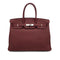 HERMES BIRKIN 35 ROUGE H TOGO HAND BAG 2020 Y STAMP PALLADIUM HARDWARE 90311987