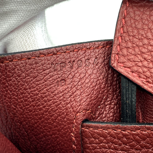HERMES BIRKIN 35 ROUGE H TOGO HAND BAG 2020 Y STAMP PALLADIUM HARDWARE 90311987
