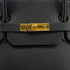 HERMES BIRKIN 40 BLACK ARDENNES HAND BAG 1995 CIRCLE Y GOLD HARDWARE 90312521