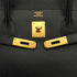 HERMES BIRKIN 40 BLACK ARDENNES HAND BAG 1995 CIRCLE Y GOLD HARDWARE 90312521