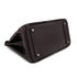 HERMES HAUT A COURROIES 32 EBENE VEAU TROIKA EVERCALF HAND BAG 2008 SQUARE L PALLADIUM HARDWARE 90311817