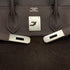 HERMES HAUT A COURROIES 32 EBENE VEAU TROIKA EVERCALF HAND BAG 2008 SQUARE L PALLADIUM HARDWARE 90311817
