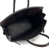 HERMES HAUT A COURROIES 32 EBENE VEAU TROIKA EVERCALF HAND BAG 2008 SQUARE L PALLADIUM HARDWARE 90311817