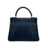 HERMES KELLY 28 RETOURNE BLUE INDIGO COUCHEVEL HAND SHOULDER BAG 1994 CIRCLE X GOLD HARDWARE 90311963