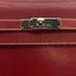 HERMES KELLY 35 SELLIER ROUGE H LISSE HAND BAG 2001 SQUARE E GOLD HARDWARE 90312520