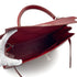 HERMES KELLY 35 SELLIER ROUGE H LISSE HAND BAG 2001 SQUARE E GOLD HARDWARE 90312520