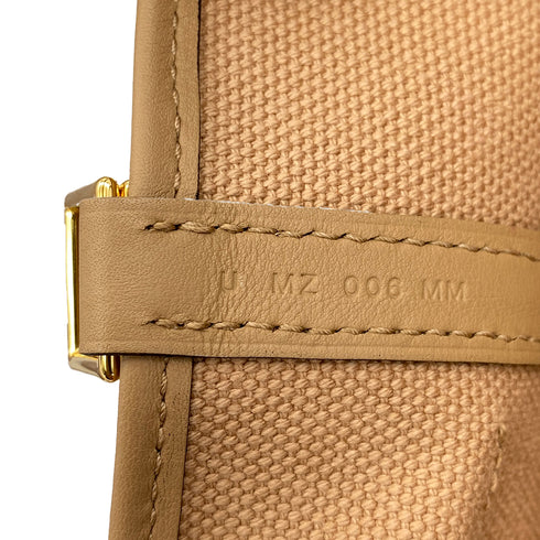 HERMES PICOTIN LOCK 18 PM CARGO POCKET CHAI TOILE H VEAU SWIFT 2022 U GOLD HARDWARE 90312621