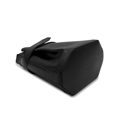 LOUIS VUITTON EPI SAC D'EPAULE HAND SHOULDER BAG LEATHER NOIR M80157 90312597