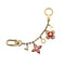 LOUIS VUITTON KEY BAG CHARM BIJOUX SAC CHENNE BLOOMING FLOWER PINK GOLD ACCESSORY M67288 90312577