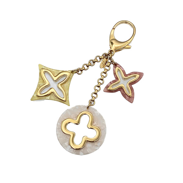 LOUIS VUITTON KEY BAG CHARM BIJOUX SAC INSOLENCE PINK YELLOW ACCESSORY M66884 90312570
