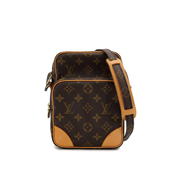 LOUIS VUITTON MONOGRAM AMAZONE SHOULDER BAG BROWN M45236 90311982