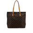 LOUIS VUITTON MONOGRAM CABAS MEZZO TOTE BAG BROWN M51151 90312569