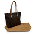 LOUIS VUITTON MONOGRAM CABAS MEZZO TOTE BAG BROWN M51151 90312569