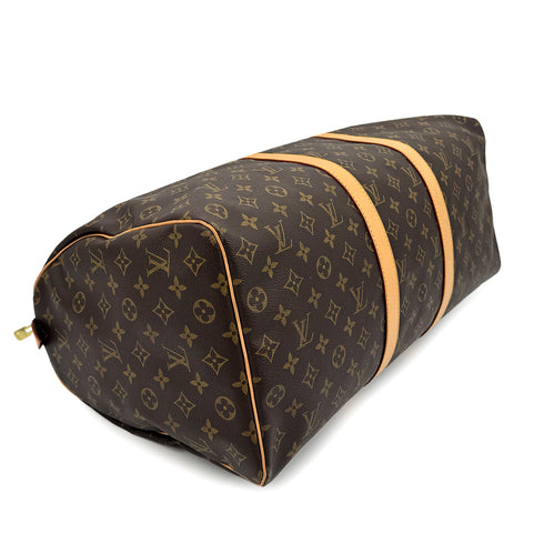 LOUIS VUITTON MONOGRAM KEEPALL 50 LUGGAGE BROWN M41426 90311985