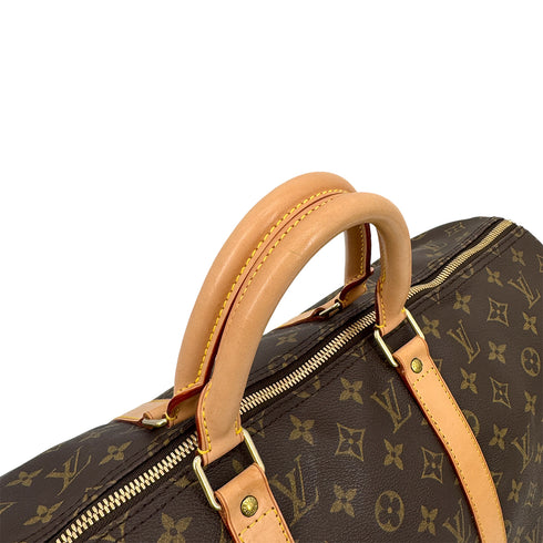 LOUIS VUITTON MONOGRAM KEEPALL 50 LUGGAGE BROWN M41426 90311985