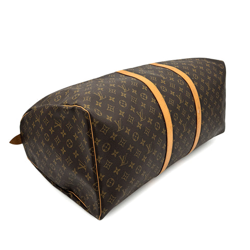 LOUIS VUITTON MONOGRAM KEEPALL 60 LUGGAGE BROWN M41422 90311967